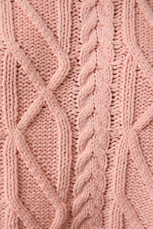 Round Neck Short Sleeve Knit Sweater Top