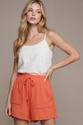 Sun-kissed Gauze Shorts