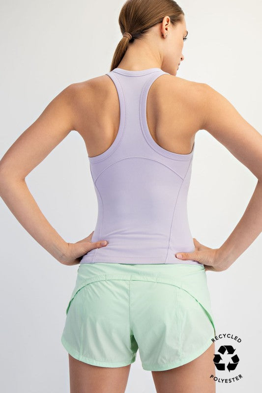 Butter Sleeveless Racer Back Tank Top
