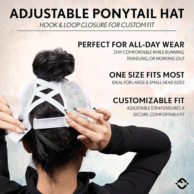 Criss Cross Ponycap - Leopard