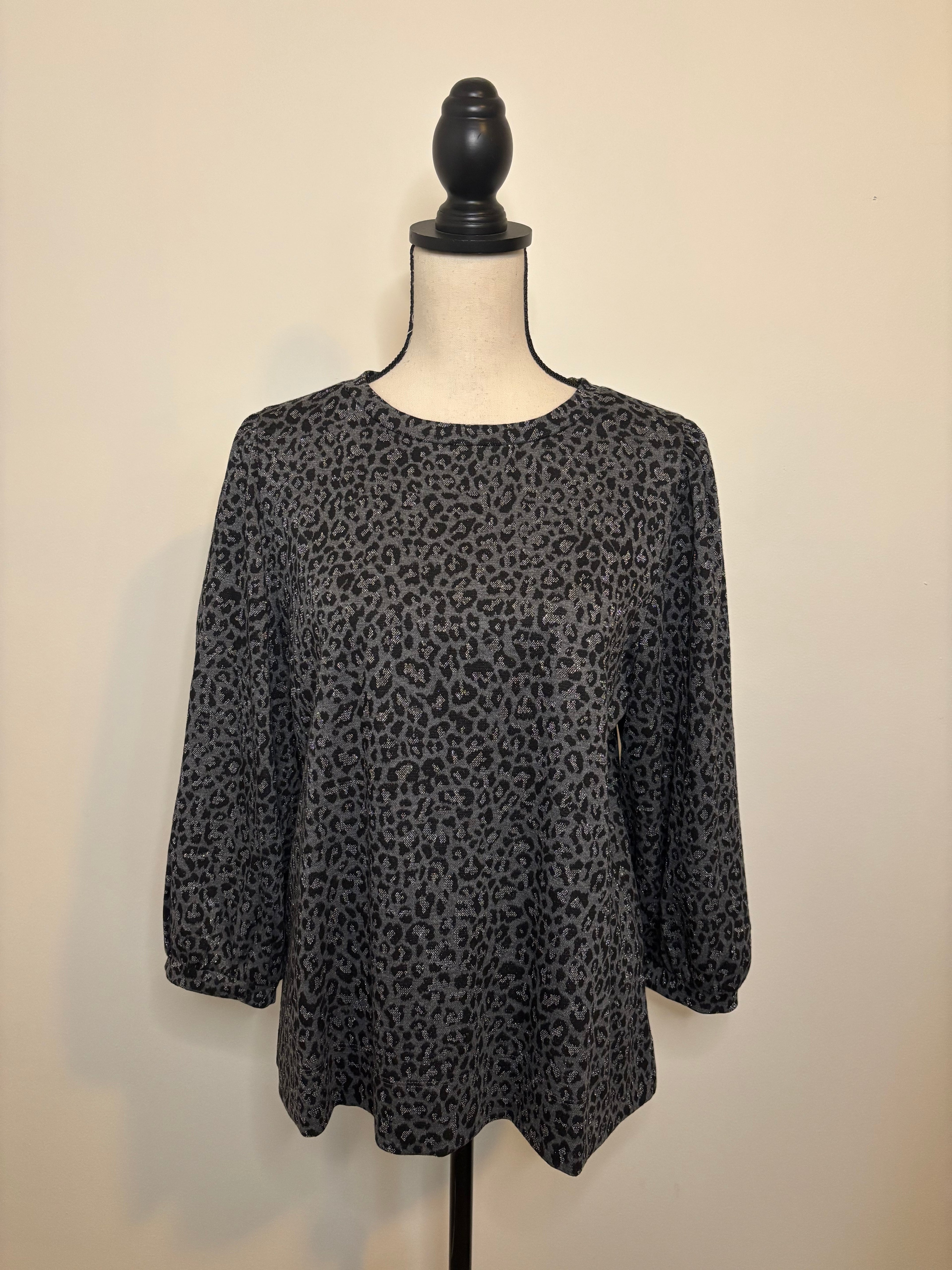 Anne Klein Animal Print Top