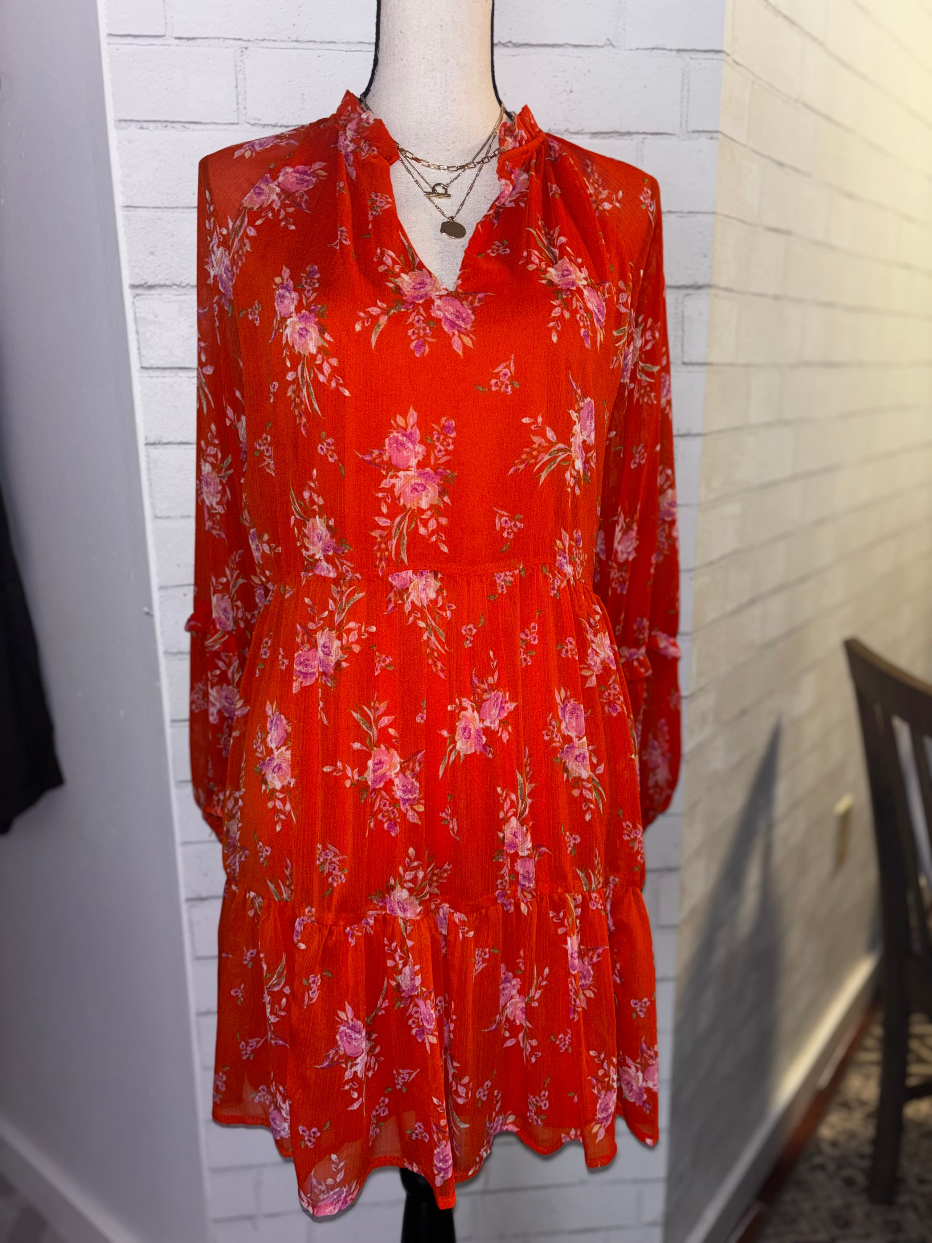 Vince Camuto Floral Dress