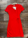 Red J Crew Dress
