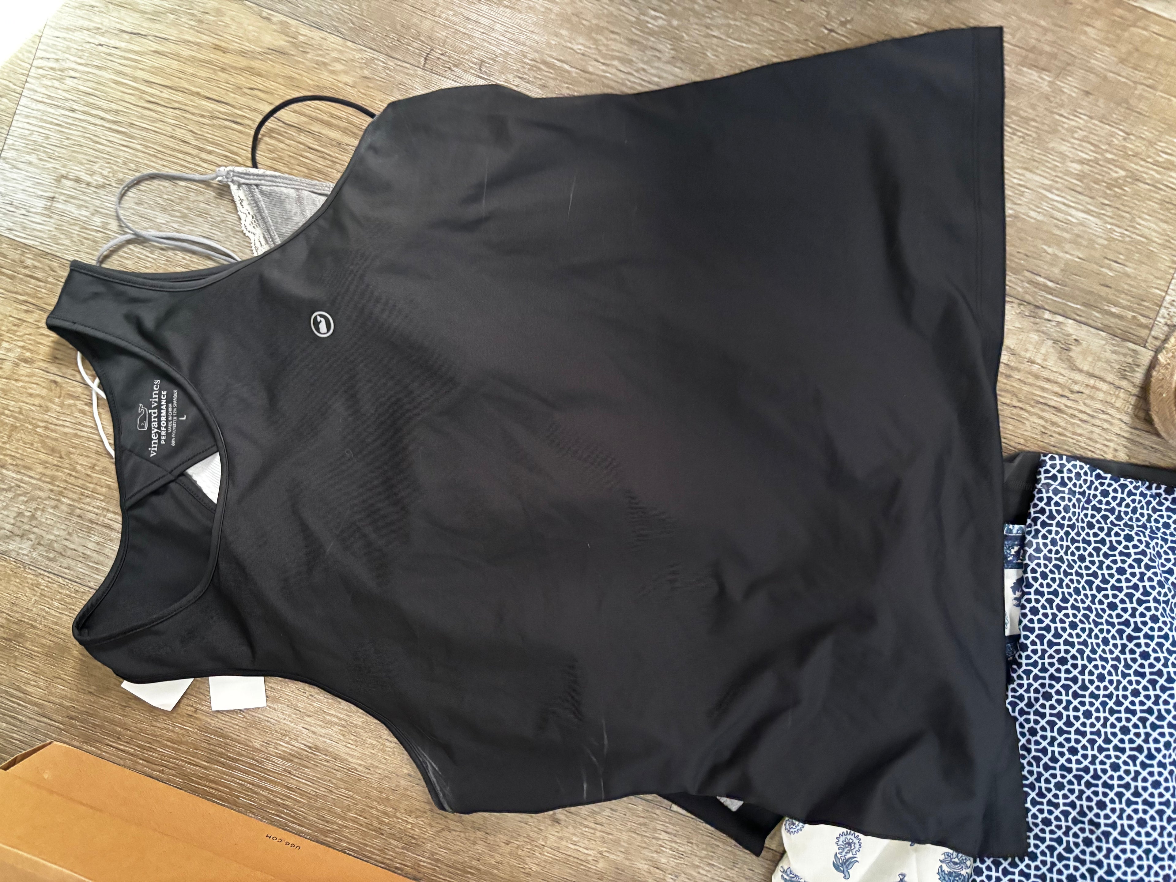 Vineyard Vines Black Tank