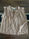Olivaceous Sleeveless Top
