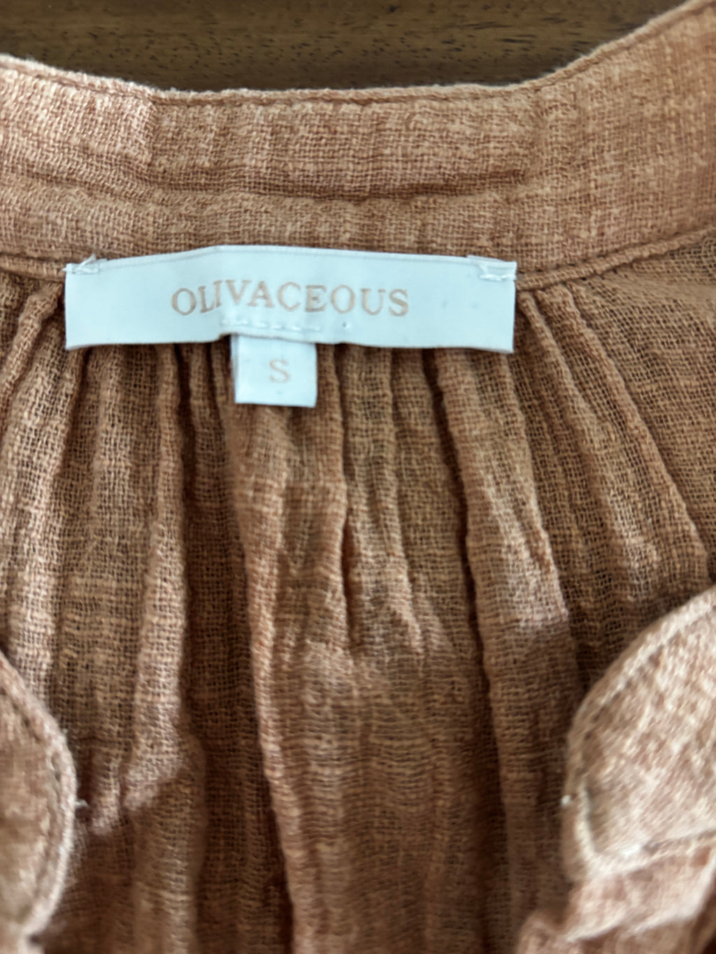 Olivaceous Sleeveless Top