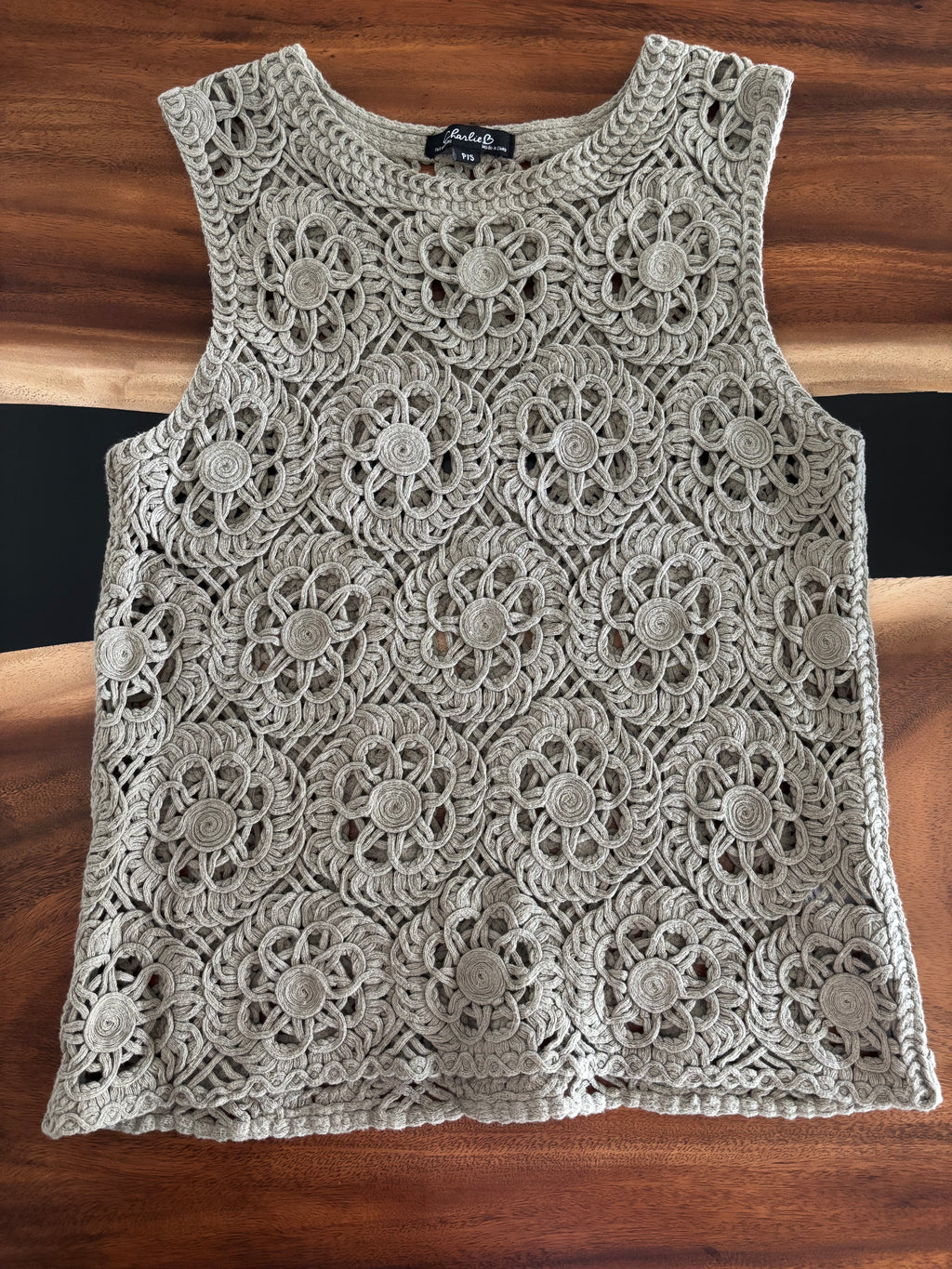 Charlie B Crochet Tank
