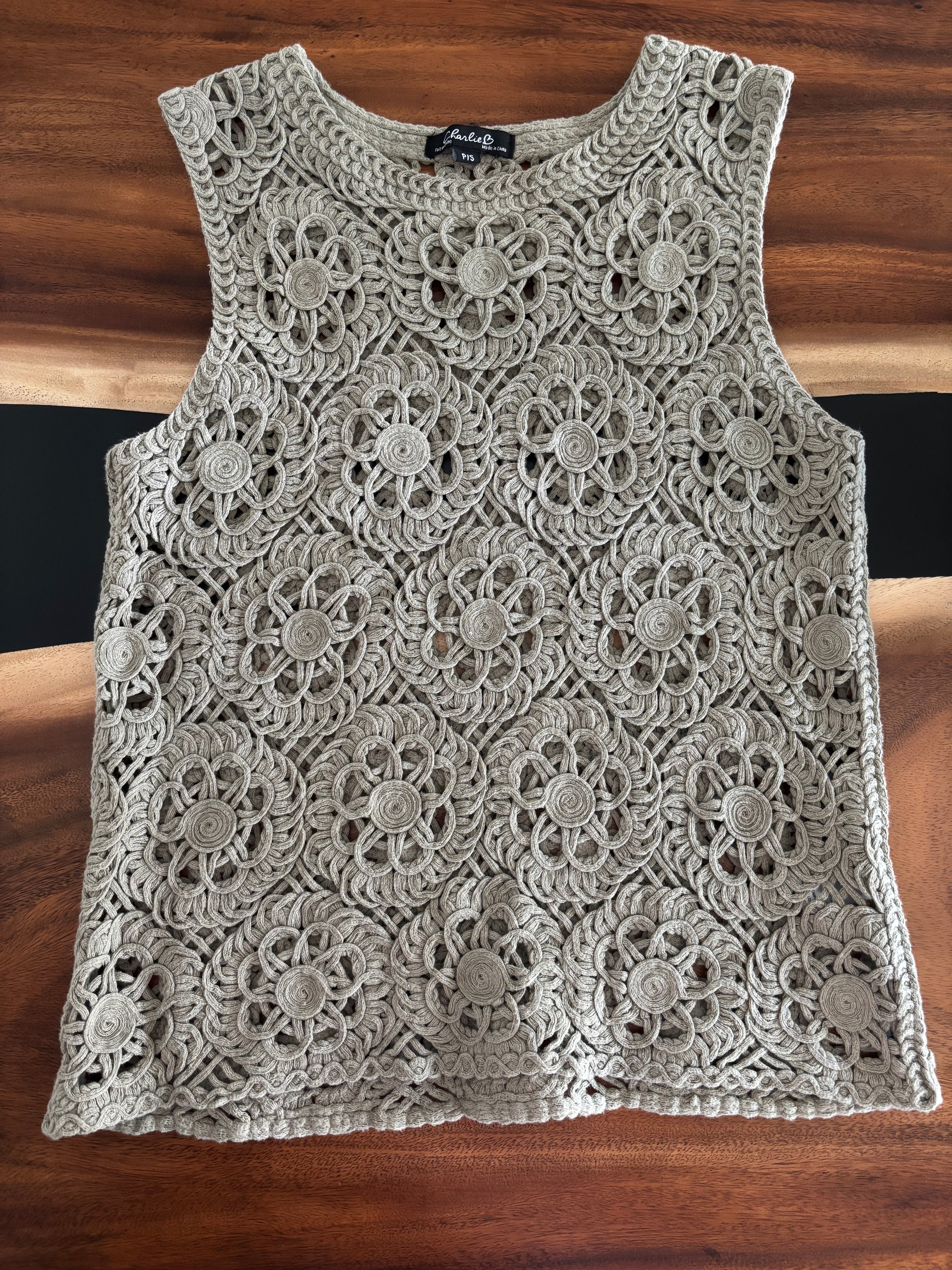 Charlie B Crochet Tank