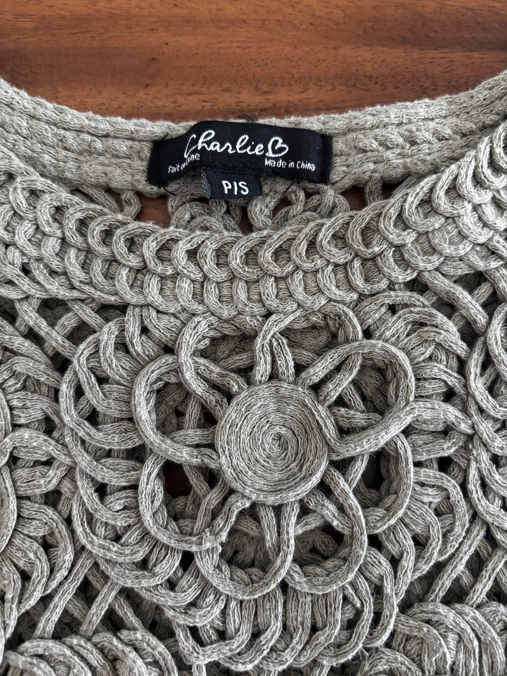 Charlie B Crochet Tank