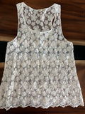 Floral Lace Tank Top