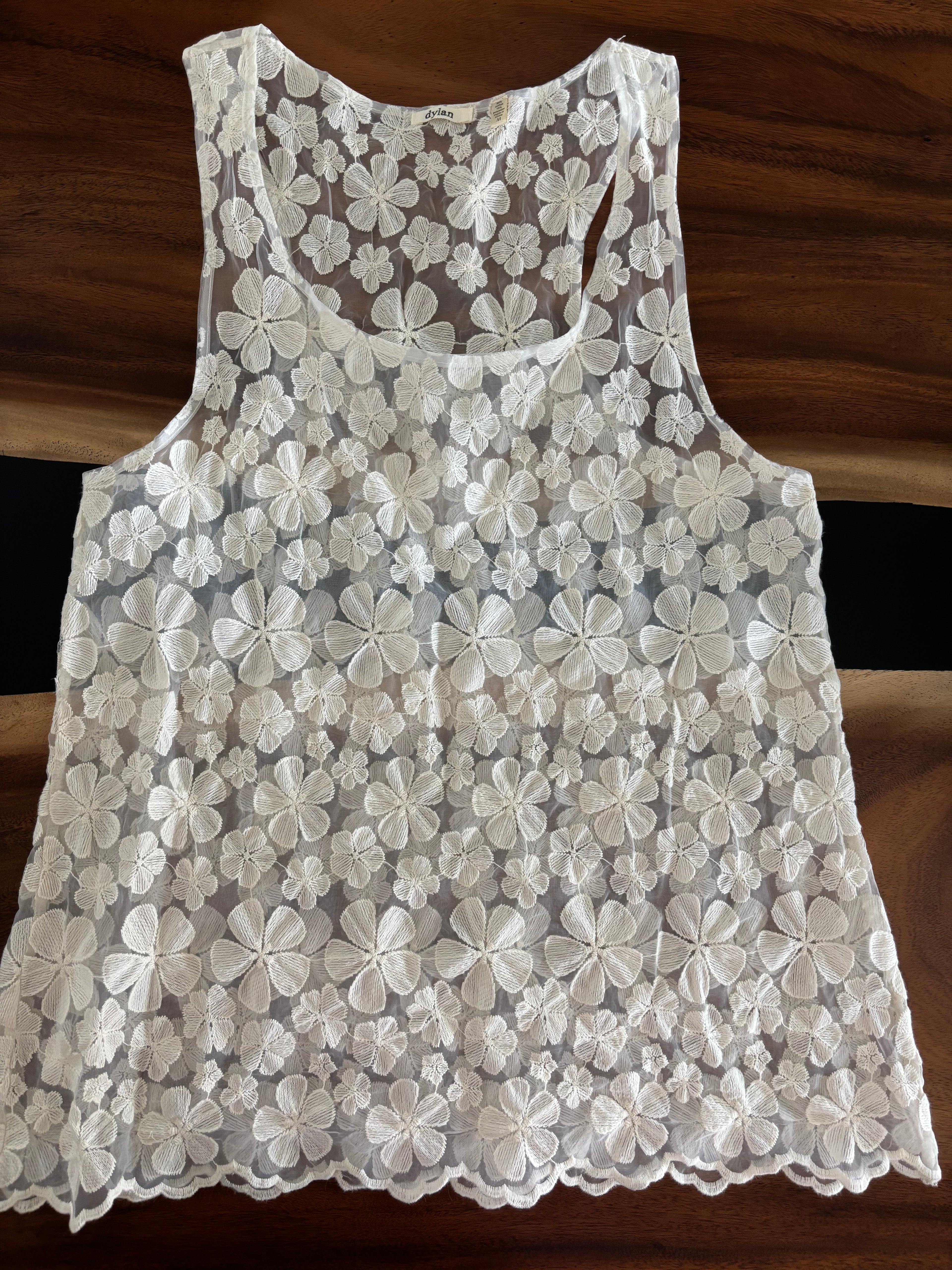 Floral Lace Tank Top