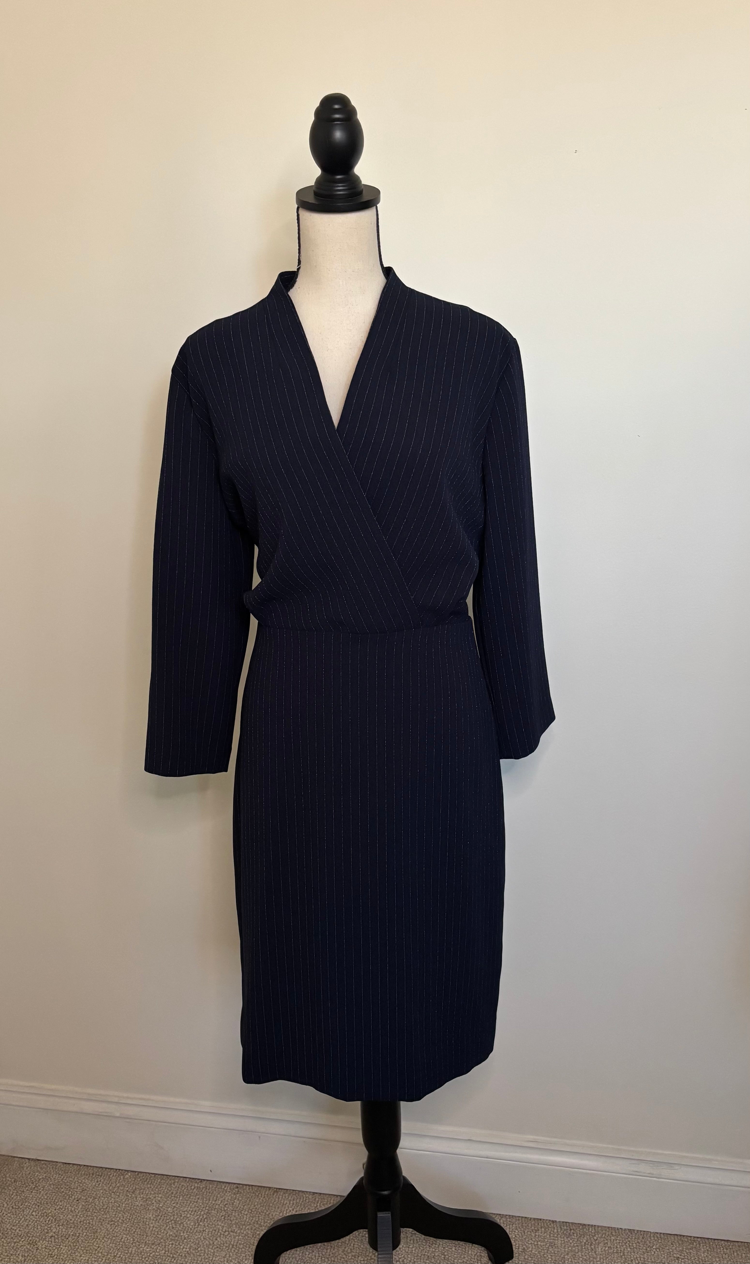 M.M.LaFleur Women's Pin Stripe Dress