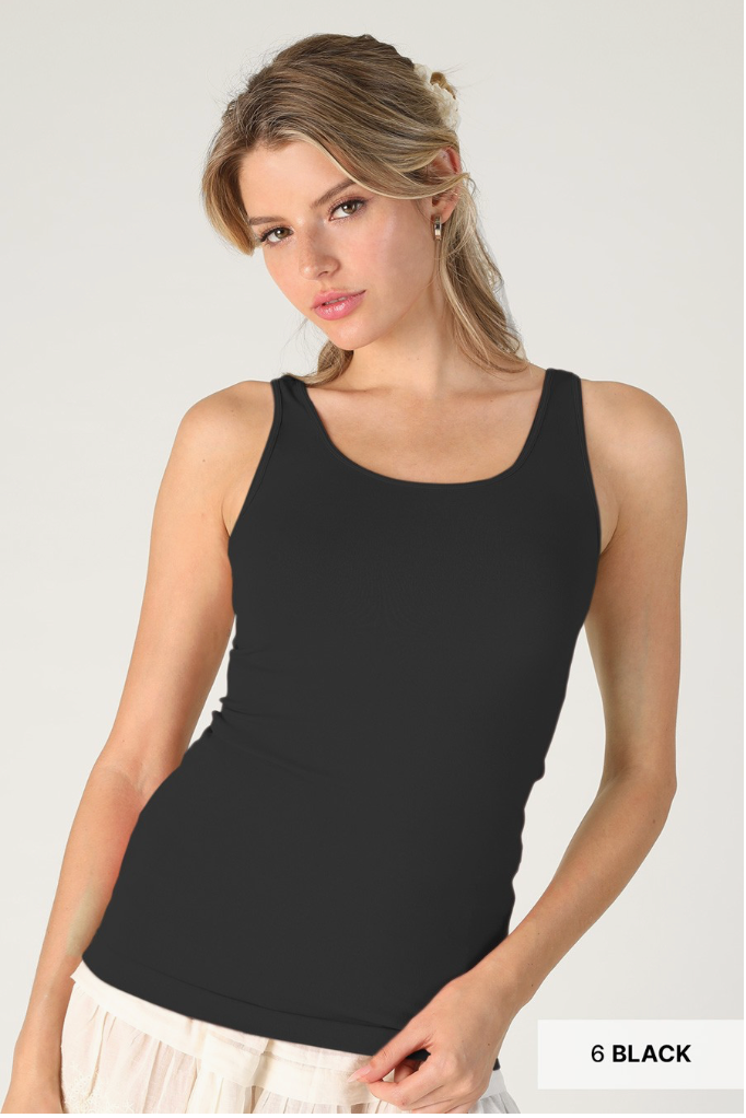 NIKIBIKI Signature Plain Jersey Tank Top