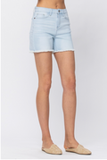 Judy Blue Light Wash Denim Shorts