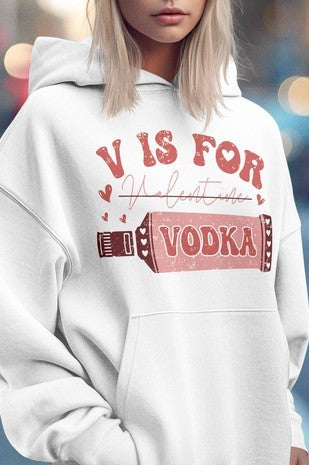 Retro Valentine Graphic Hoodie