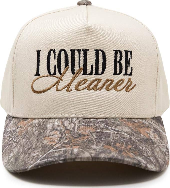2-Tone Cap - I Could Be Meaner - Camo/Beige